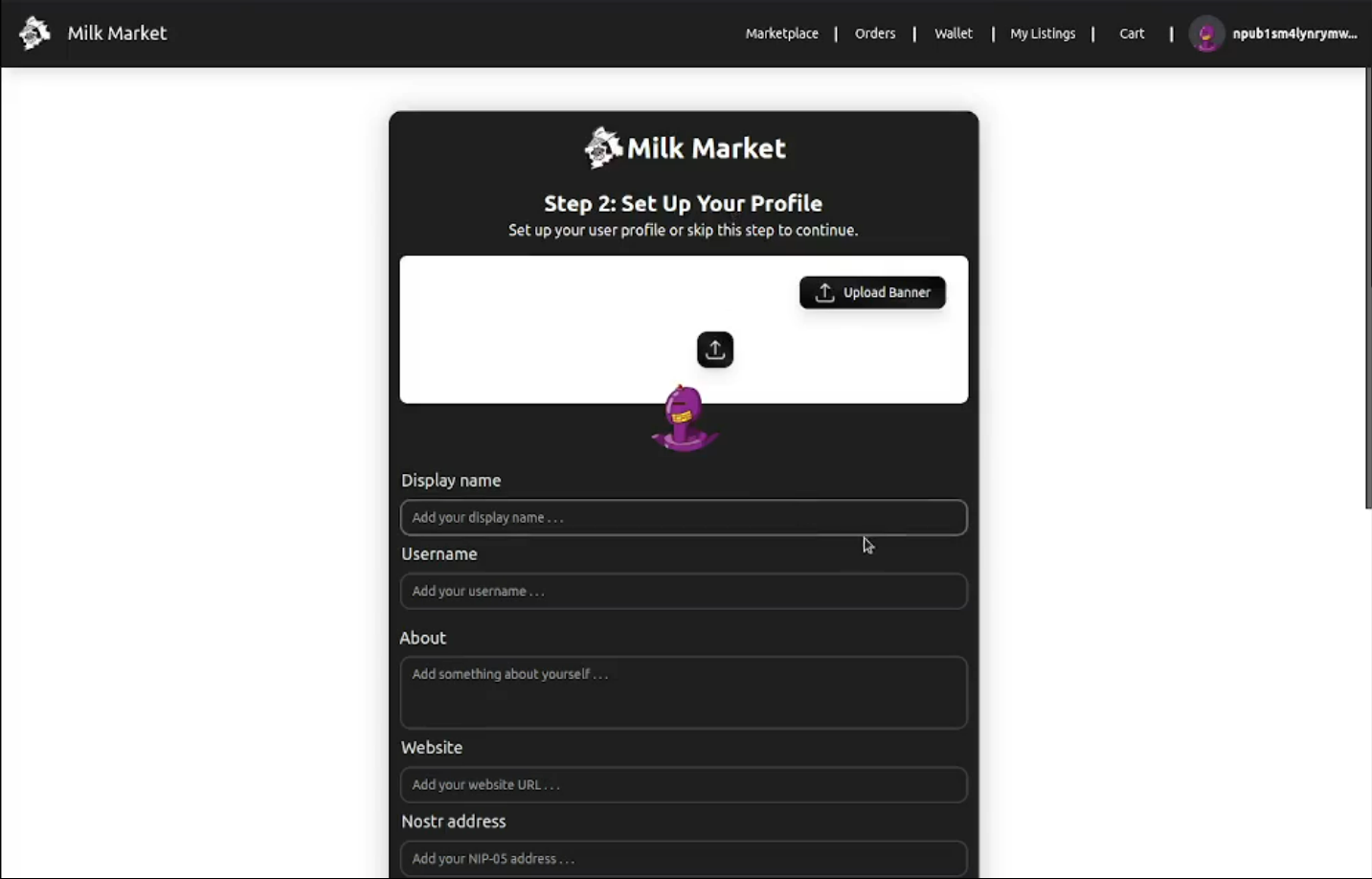 Profile Page